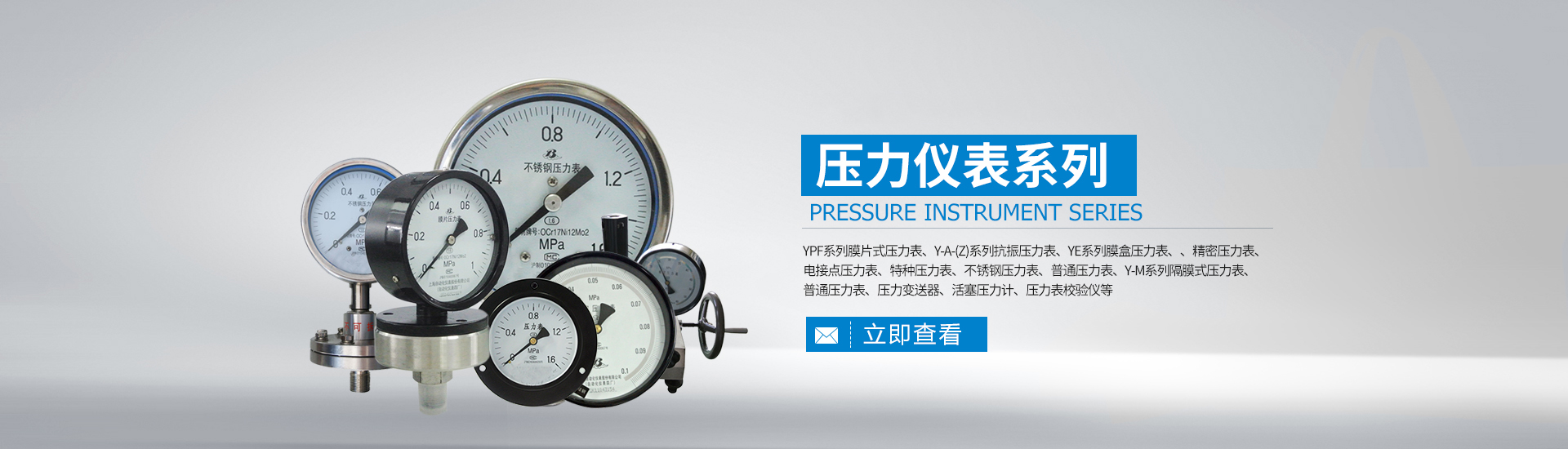 蓝宇仪表压力仪表
