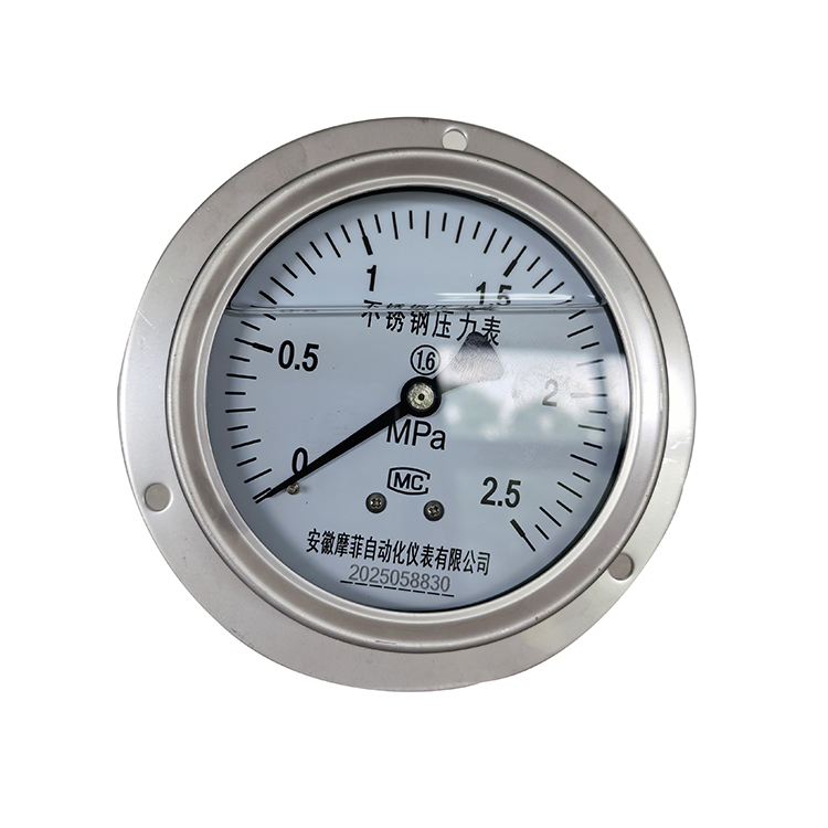 Y-60B-F不锈钢压力表