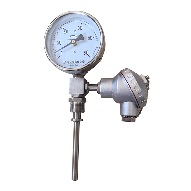 不锈钢膜盒压力表YPF-100A
